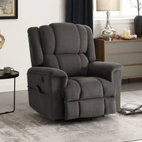 Infinite Position Power Lift Recliner with Heat and Massage, Dark Gray - My Lift Chair