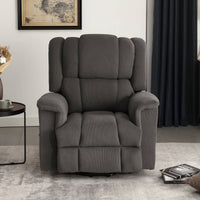 Infinite Position Power Lift Recliner with Heat and Massage, Dark Gray - My Lift Chair