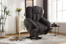 Infinite Position Power Lift Recliner with Heat and Massage, Dark Gray - My Lift Chair