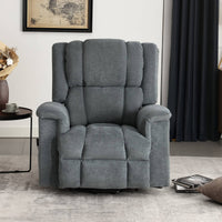 Infinite Position Power Lift Recliner with Heat and Massage, Gray - My Lift Chair