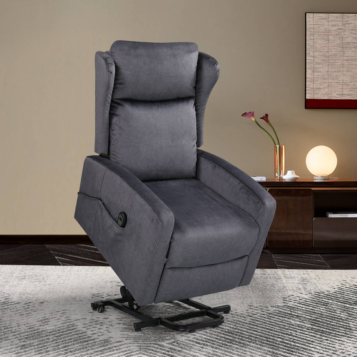 JST Power Lift Recliner Chair with Sturdy Lumbar Support - My Lift Chair