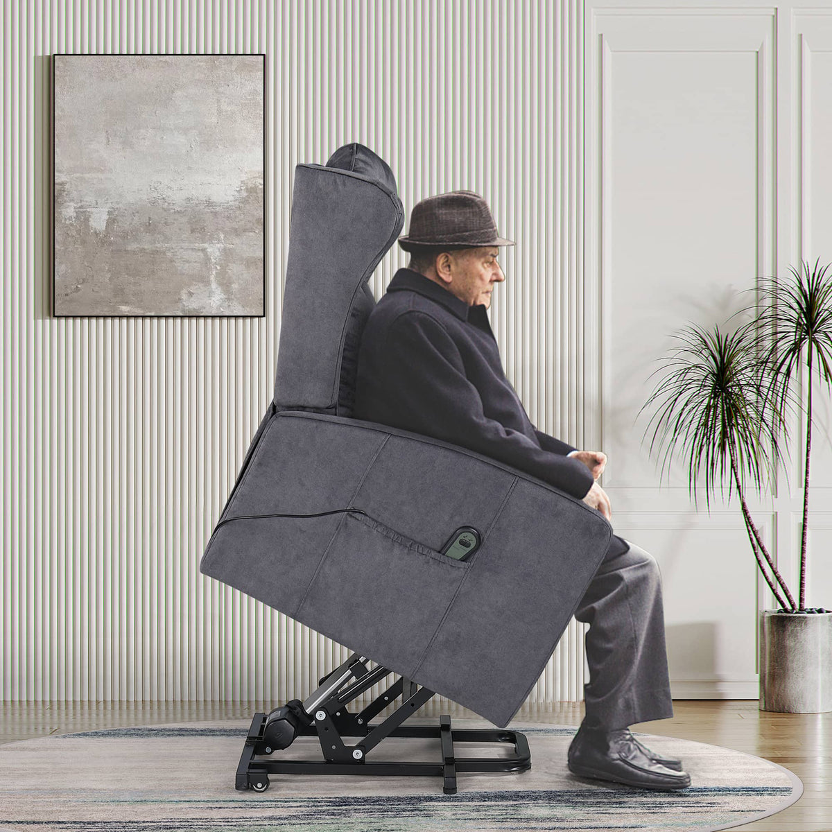 JST Power Lift Recliner Chair with Sturdy Lumbar Support - My Lift Chair