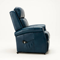Landis Navy Blue Traditional Lift Chair - My Lift Chair