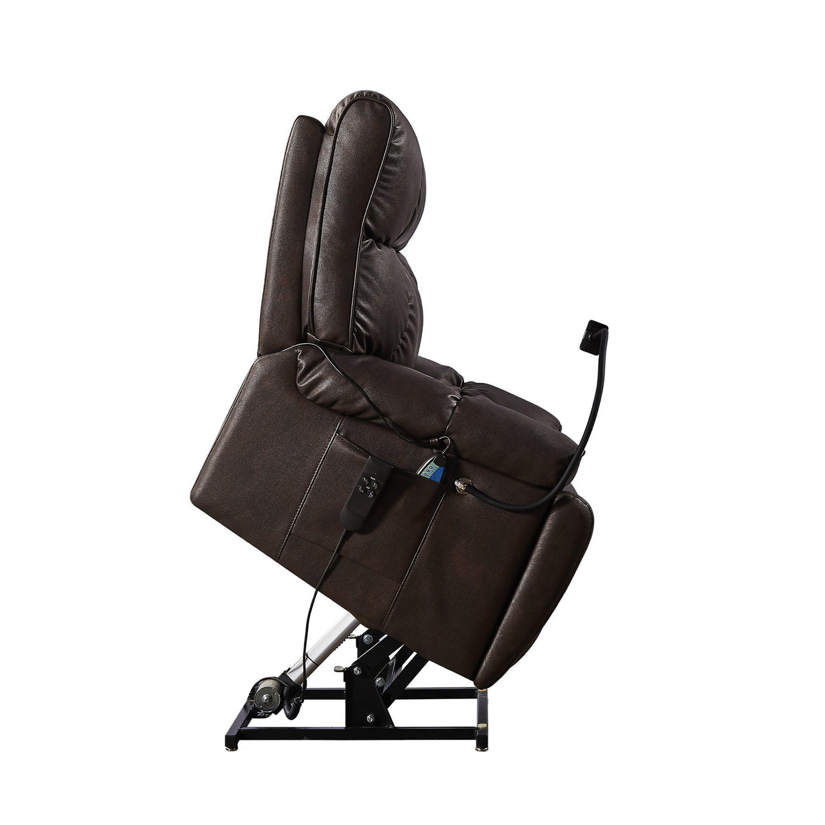 Lay Flat Position Lift Recliner Chair with 2 - Motor Massage and Heat - My Lift Chair