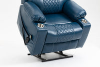 Lounge chair lift chair relax sofa chair sitting room furniture sitting room power supply elderly electric lounge chair (180 degree lying flat) - My Lift Chair