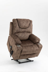 Lounge chair lift chair relax sofa chair sitting room furniture sitting room power supply elderly electric lounge chair (180 degree lying flat) - My Lift Chair