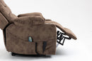 Lounge chair lift chair relax sofa chair sitting room furniture sitting room power supply elderly electric lounge chair (180 degree lying flat) - My Lift Chair