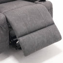 Overstuffed Large Power Lift Recliner with Massage and Heat, Gray - My Lift Chair