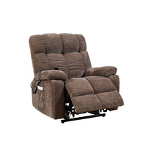 Power Lift Recliner Chair with 2 - Motor Massage and Heat, Brown - My Lift Chair