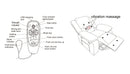 Power Lift Recliner Chair With Massage and Lumbar Heat, Brown - My Lift Chair