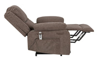 Power Lift Recliner Chair With Massage and Lumbar Heat, Brown - My Lift Chair