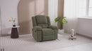Massage and Heat Power Lift Recliner, Blue