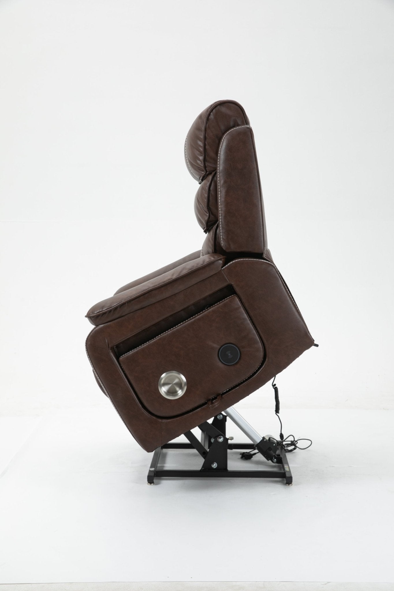 Tall Lounge lift chair Brown (180 degree lying flat) - My Lift Chair