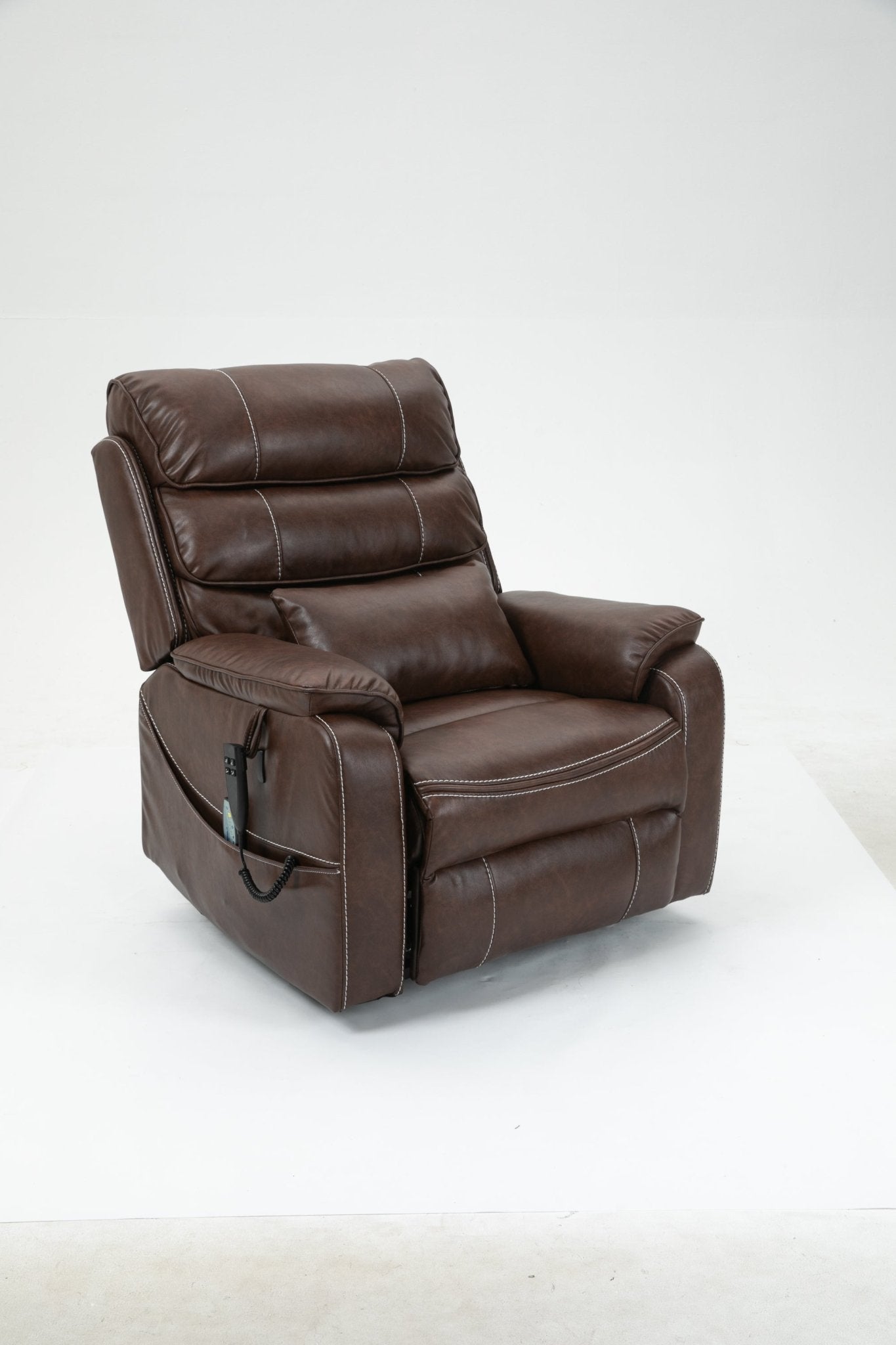 Tall Lounge lift chair Brown (180 degree lying flat) - My Lift Chair