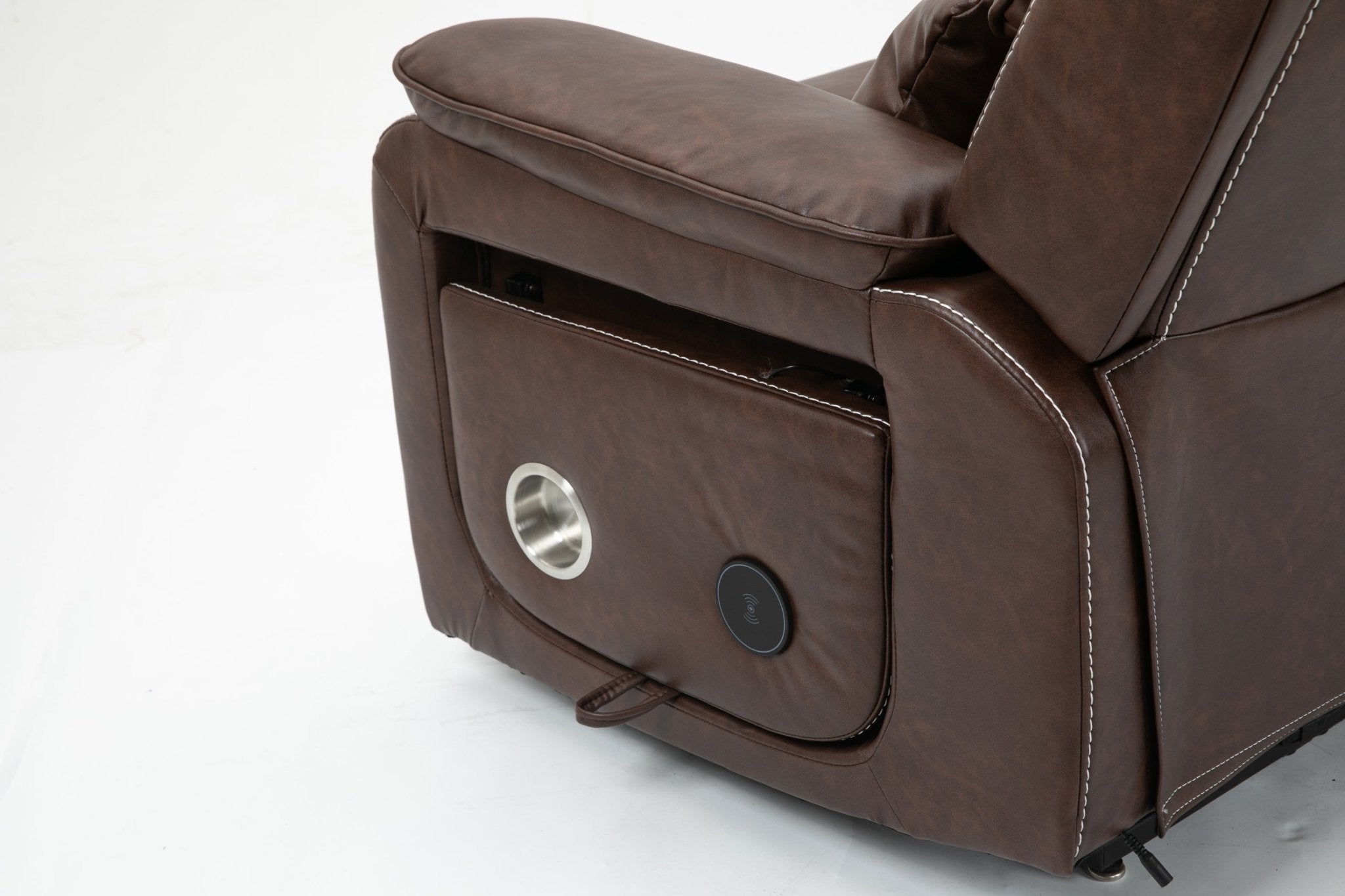 Tall Lounge lift chair Brown (180 degree lying flat) - My Lift Chair