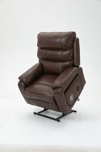 Tall Lounge lift chair Brown (180 degree lying flat) - My Lift Chair