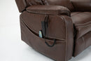 Tall Lounge lift chair Brown (180 degree lying flat) - My Lift Chair