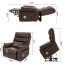 Tall Lounge lift chair Brown (180 degree lying flat) - My Lift Chair