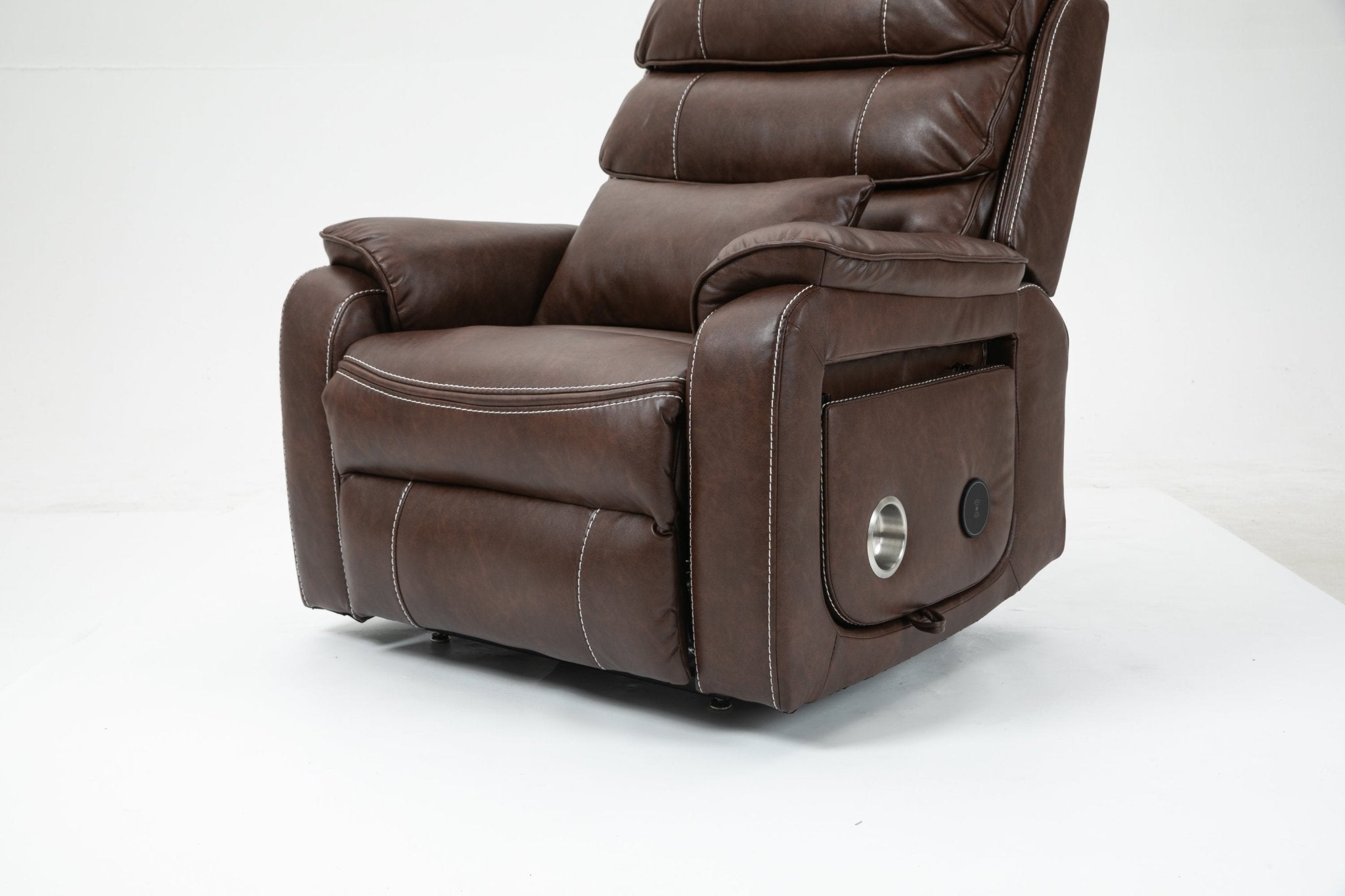 Tall Lounge lift chair Brown (180 degree lying flat) - My Lift Chair