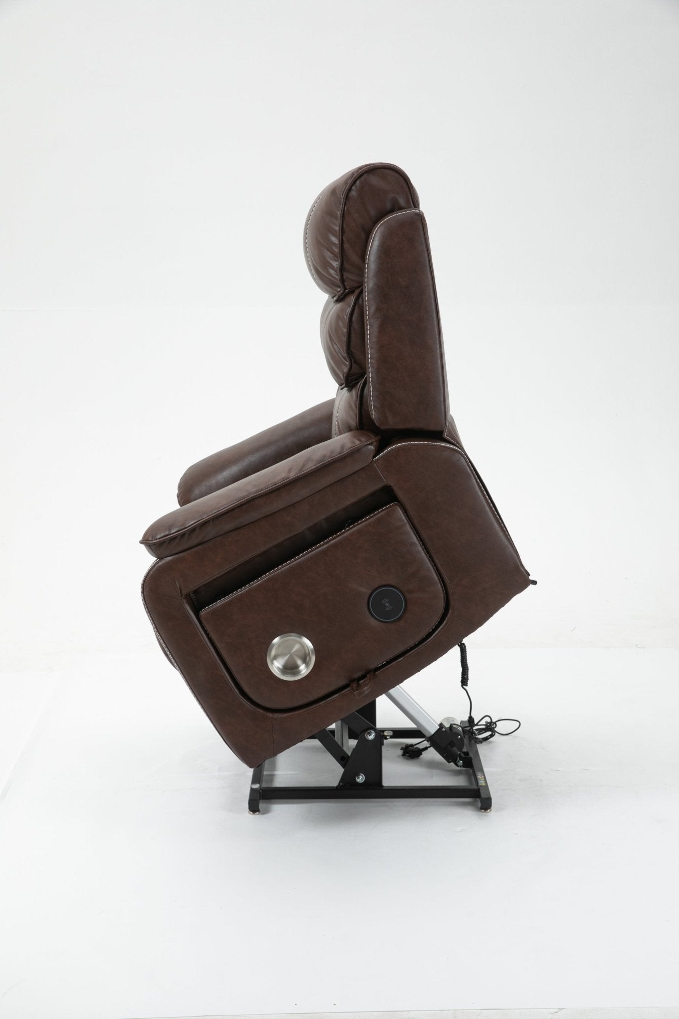 Tall Lounge lift chair Brown (180 degree lying flat) - My Lift Chair
