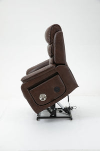 Tall Lounge lift chair Brown (180 degree lying flat) - My Lift Chair