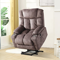 Power Lift Recliner Chair with Washable Cover, lifted