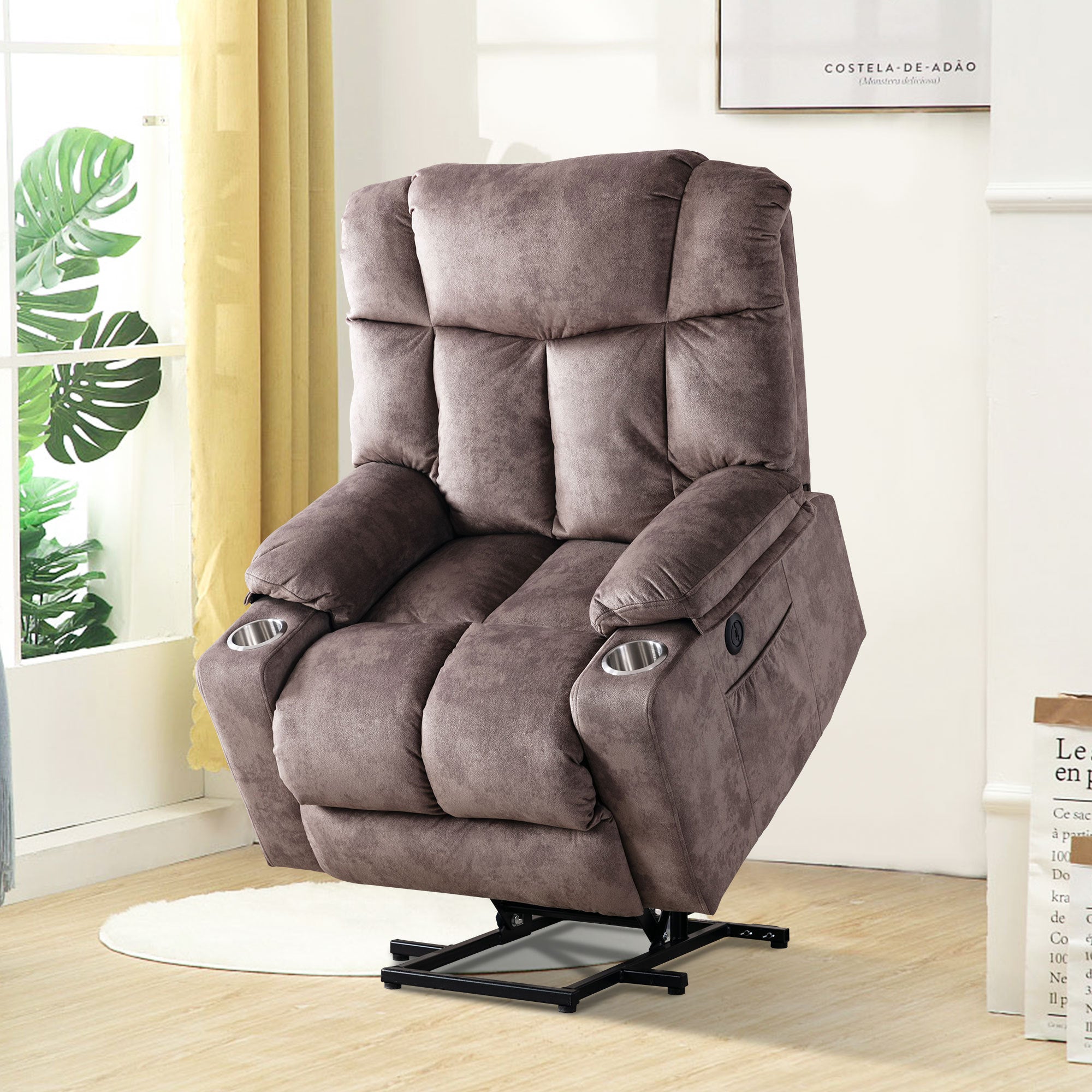 Power Lift Recliner Chair with Washable Cover