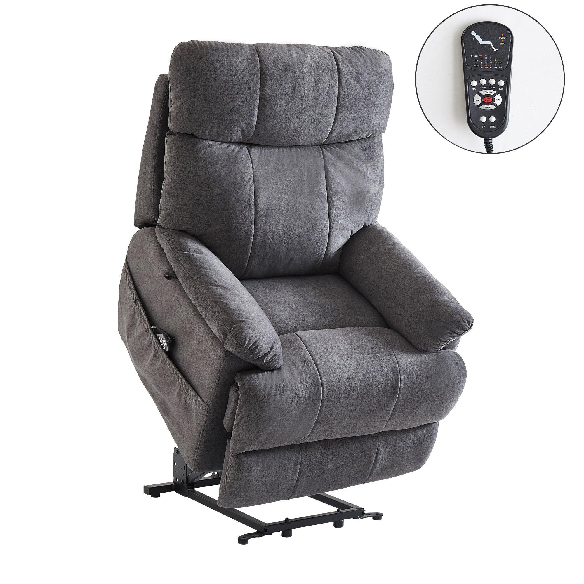 Electric Power Lift Recliner Chair with Heat and Massage